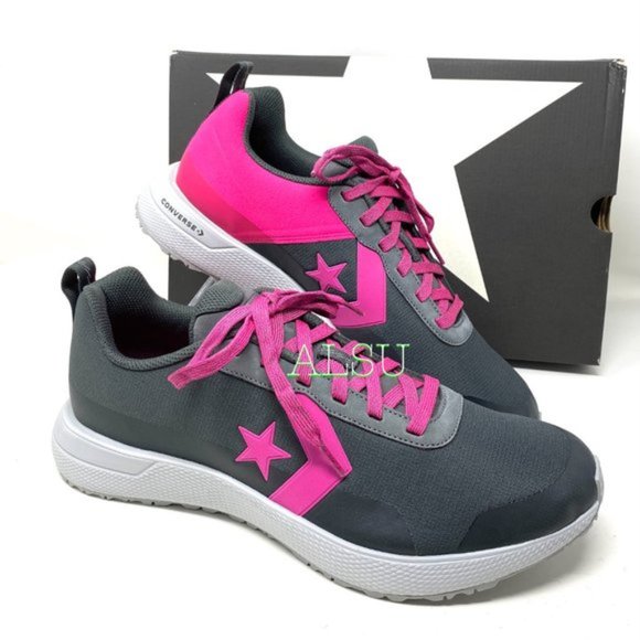 💖MEGA SALE💖Converse STAR SERIES Run Low Top Canvas Pink Sneakers Men's 166521C - Picture 8 of 9